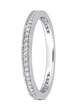Top 10 🎁 1/4 CT TW Diamond Eternity Band in 14k White Gold by Belk & Co. 🔔 -DealsBelk & Co. Store Belk 12029