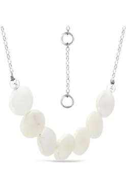 Discount 🔥 12 Millimeter Freshwater Pearl Necklace in Sterling Silver by Belk & Co. 👏 -DealsBelk & Co. Store Belk 12056