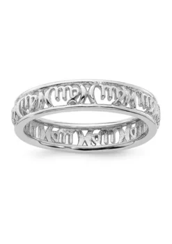 Wholesale 🧨 Sterling Silver Stackable Expressions Virgo Zodiac Ring by Belk & Co. 🎉