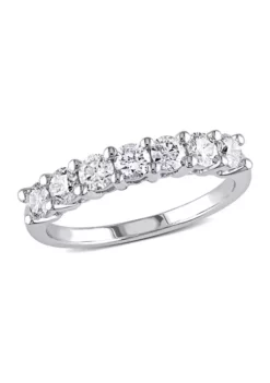 Promo 🛒 1 CT TW Diamond Anniversary Band in 14k White Gold by Belk & Co. 🤩 -DealsBelk & Co. Store Belk 12106