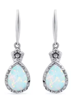 Budget 🤩 8-9mm Black Tahitian Cultured Freshwater Pearl and White Topaz Drop Pendant with Chain in Sterling Silver by Belk & Co. 🛒