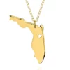 Best Pirce 💯 10k Yellow Gold Florida State Pendant by Belk & Co. ✔️