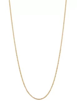 Best deal 💯 14K Gold Crisscross Sparkle Chain Necklace by Belk & Co. 👍