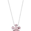 Hot Sale 😍 Nano Morganite and Created White Sapphire Pendant and Earrings Set in Sterling Silver by Belk & Co. 🤩