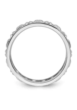 New 🔔 Sterling Silver Stackable Expressions Gemini Zodiac Ring by Belk & Co. 🔥 -DealsBelk & Co. Store Belk 12370