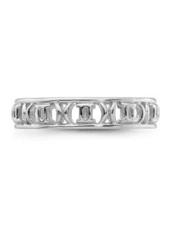 New 🔔 Sterling Silver Stackable Expressions Gemini Zodiac Ring by Belk & Co. 🔥 -DealsBelk & Co. Store Belk 12371