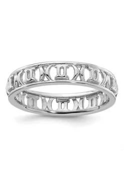 New 🔔 Sterling Silver Stackable Expressions Gemini Zodiac Ring by Belk & Co. 🔥 -DealsBelk & Co. Store Belk 12373