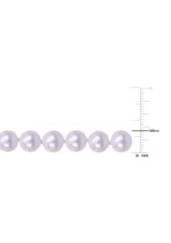 Brand new 🛒 9-10MM Freshwater Cultured Pearl 18" Strand Necklace with Sterling Silver Clasp by Belk & Co. 🛒 -DealsBelk & Co. Store Belk 12381