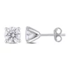 Best Sale 👏 2 ct. t.w. Created Moissanite Solitaire Stud Earrings in Sterling Silver by Belk & Co. 🛒
