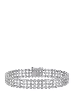 Best deal ๐ 1 ct. t.w. Diamond Triple Row Tennis Bracelet in Sterling Silver by Belk & Co. โ๏ธ 5 Best deal ๐ 1 ct. t.w. Diamond Triple Row Tennis Bracelet in Sterling Silver by Belk & Co. โ๏ธ -DealsBelk & Co. Store Belk 12477