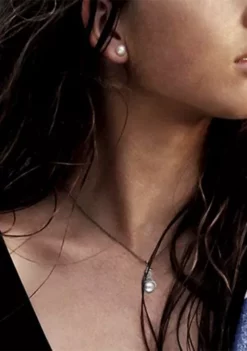 Promo 😍 9-10mm South Sea Cultured Pearl Stud Earrings in 14k White Gold by Belk & Co. 🔔 -DealsBelk & Co. Store Belk 12496