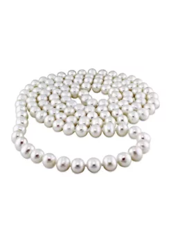 Cheapest 🌟 7.5-8MM Cultured Freshwater Pearl 36" Endless Strand Necklace by Belk & Co. 🛒 -DealsBelk & Co. Store Belk 12508
