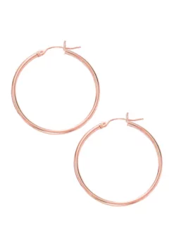 Flash Sale 😀 14KP HOOP EARRING by Belk & Co. ✨ -DealsBelk & Co. Store Belk 12573