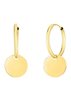 Discount 😀 14KY ROUND DROP EARRING by Belk & Co. 🔥 -DealsBelk & Co. Store Belk 12647
