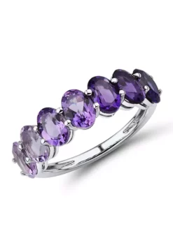 Outlet ❤️ Amethyst Ring in Sterling Silver by Belk & Co. 🥰 -DealsBelk & Co. Store Belk 12681