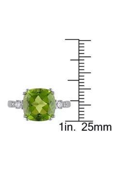 Coupon โ๏ธ Peridot And Created White Sapphire Ring With Diamonds In 10K White Gold by Belk & Co. ๐ฅ 9 Coupon โ๏ธ Peridot And Created White Sapphire Ring With Diamonds In 10K White Gold by Belk & Co. ๐ฅ -DealsBelk & Co. Store Belk 12793