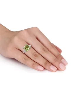 Coupon โ๏ธ Peridot And Created White Sapphire Ring With Diamonds In 10K White Gold by Belk & Co. ๐ฅ 10 Coupon โ๏ธ Peridot And Created White Sapphire Ring With Diamonds In 10K White Gold by Belk & Co. ๐ฅ -DealsBelk & Co. Store Belk 12794