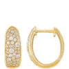 Brand new 👏 1/2 ct. t.w. Diamond Hoop Earrings in 10K Yellow Gold by Belk & Co. ⭐