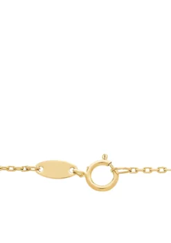 Wholesale 🧨 Cutout Half Moon Necklace in 10k Yellow Gold by Belk & Co. 🔥 -DealsBelk & Co. Store Belk 12818