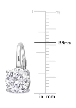 Discount 🔔 3.2 ct. t.w. Created Moissanite Solitaire Drop Earrings in Sterling Silver by Belk & Co. ⭐ -DealsBelk & Co. Store Belk 12828