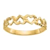 Outlet 🛒 14K Yellow Gold Heart Ring by Belk & Co. 🤩