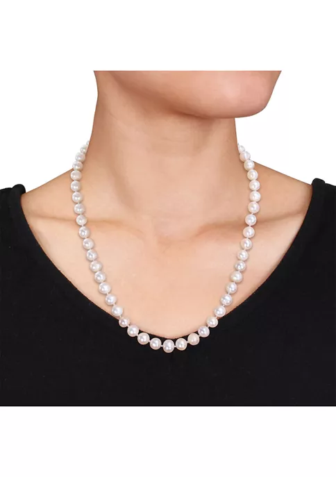 Brand new ๐ 7.5-8MM Freshwater Cultured Pearl Strand Necklace by Belk & Co. ๐ 2 Brand new ๐ 7.5-8MM Freshwater Cultured Pearl Strand Necklace by Belk & Co. ๐ - Image 2