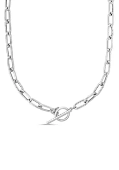 Best reviews of ✨ Sterling Silver Toggled Necklace by Belk & Co. 🎁