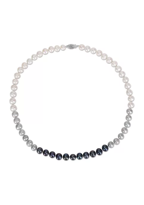 Outlet โค๏ธ 7.5-8MM Multi-Colored Freshwater Cultured Pearl Strand Necklace by Belk & Co. ๐ 5 Outlet โค๏ธ 7.5-8MM Multi-Colored Freshwater Cultured Pearl Strand Necklace by Belk & Co. ๐ - Image 5