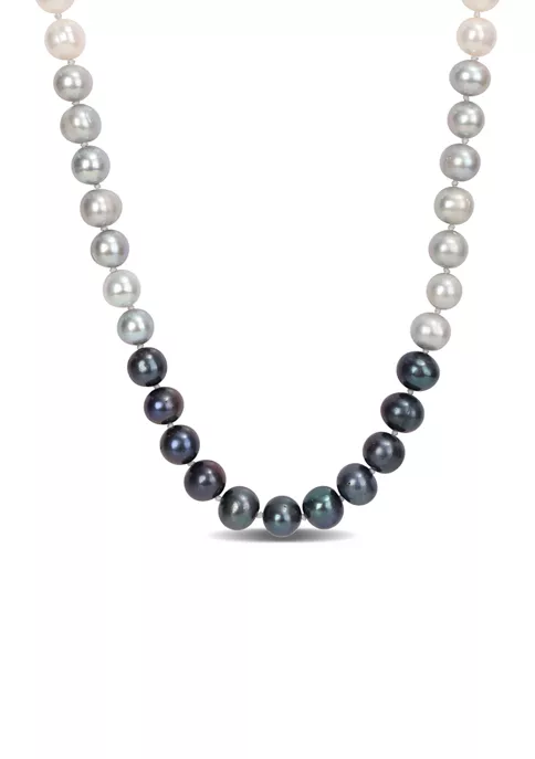 Outlet โค๏ธ 7.5-8MM Multi-Colored Freshwater Cultured Pearl Strand Necklace by Belk & Co. ๐ 6 Outlet โค๏ธ 7.5-8MM Multi-Colored Freshwater Cultured Pearl Strand Necklace by Belk & Co. ๐ - Image 6