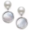 Cheapest ✔️ Mother of Pearl & Freshwater Pearl Earrings by Belk & Co. ⭐