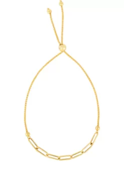 Flash Sale ⭐ Paperclip Bolo Bracelet by Belk & Co. 🎁 -DealsBelk & Co. Store Belk 13102