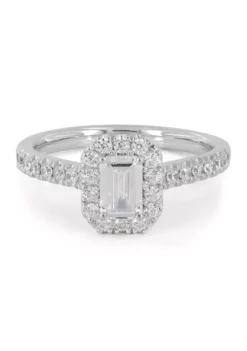 Cheapest 👏 1.25 ct. t.w. Lab Created Diamond Ring in 14K White Gold by Belk & Co. 🤩 -DealsBelk & Co. Store Belk 13113