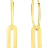 Outlet 🌟 14KY PAPERCLIP DROP EARRING by Belk & Co. ⭐