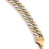 Discount 💯 Mens 14K Two-tone Gold 8-Inch Curb Link Bracelet by Belk & Co. 😉