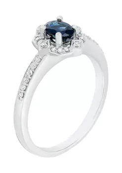 Discount ๐ 5/8 ct. t.w. Sapphire and 1/7 ct. t.w. Diamond Ring in 10K White Gold by Belk & Co. โค๏ธ 5 Discount ๐ 5/8 ct. t.w. Sapphire and 1/7 ct. t.w. Diamond Ring in 10K White Gold by Belk & Co. โค๏ธ -DealsBelk & Co. Store Belk 13388