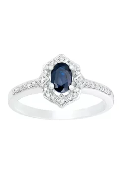 Discount ๐ 5/8 ct. t.w. Sapphire and 1/7 ct. t.w. Diamond Ring in 10K White Gold by Belk & Co. โค๏ธ 7 Discount ๐ 5/8 ct. t.w. Sapphire and 1/7 ct. t.w. Diamond Ring in 10K White Gold by Belk & Co. โค๏ธ -DealsBelk & Co. Store Belk 13390
