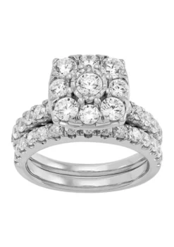 Cheapest 🥰 2 ct. t.w. Diamond Ring in 10K White Gold by Belk & Co. ❤️ -DealsBelk & Co. Store Belk 13484