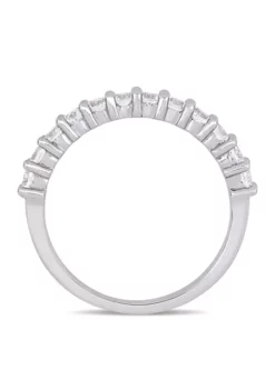 Best Pirce 🌟 1.1 ct. t.w. Lab Created White Sapphire Stacking Ring in Sterling Silver by Belk & Co. 💯 -DealsBelk & Co. Store Belk 135