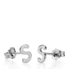 Cheapest 🎉 Sterling Silver S Initial Earrings by Belk & Co. ✨