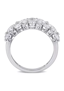 Best reviews of 😉 3.62 ct. t.w. Lab Created Moissanite and 1/10 ct. t.w. Diamond Cluster Ring in 10K White Gold by Belk & Co. ⭐ -DealsBelk & Co. Store Belk 13555