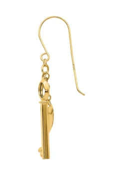 Best reviews of 😉 14K Yellow Gold Puff Heart Lock and Key Earrings by Belk & Co. 🌟 -DealsBelk & Co. Store Belk 13606