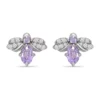 Hot Sale 🎉 7/8 ct. t.w. Amethyst and White Topaz Bee Earrings, Sterling Silver by Belk & Co. 🔔