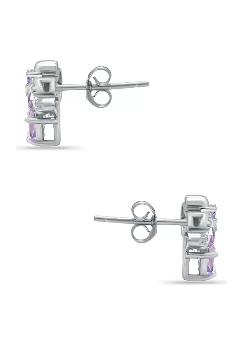 Brand new 😍 4/5 ct. t.g.w. Amethyst and Diamond Accent Bow Ring in 10K Rose Gold by Belk & Co. 😀 4 Brand new 😍 4/5 ct. t.g.w. Amethyst and Diamond Accent Bow Ring in 10K Rose Gold by Belk & Co. 😀 - Image 4