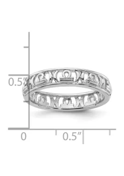 Outlet 😀 Sterling Silver Stackable Expressions Libra Zodiac Ring by Belk & Co. 🔥 -DealsBelk & Co. Store Belk 13691