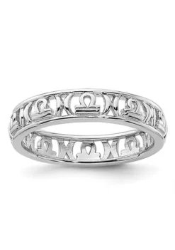 Outlet 😀 Sterling Silver Stackable Expressions Libra Zodiac Ring by Belk & Co. 🔥 -DealsBelk & Co. Store Belk 13692