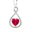 Best reviews of ✔️ Created Ruby & Diamond Pendant in Sterling Silver by Belk & Co. 💯