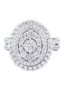 Best Pirce 🎉 2 ct. t.w. Diamond Engagement Ring in 14K White Gold by Belk & Co. 🎁