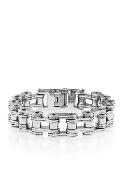 Promo 👏 Men's Stainless Steel Bracelet by Belk & Co. 🎉