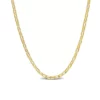 Best Pirce 🎁 18k Yellow Gold Plated Sterling Silver Fancy Rectangular Rolo Chain Necklace by Belk & Co. 🎉