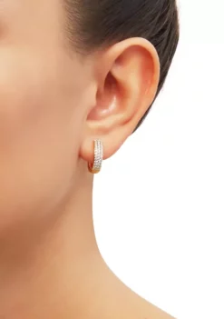 Cheapest 🔥 3/8 ct. t.w. Diamond Earrings in 10K Yellow Gold by Belk & Co. ❤️ -DealsBelk & Co. Store Belk 13808